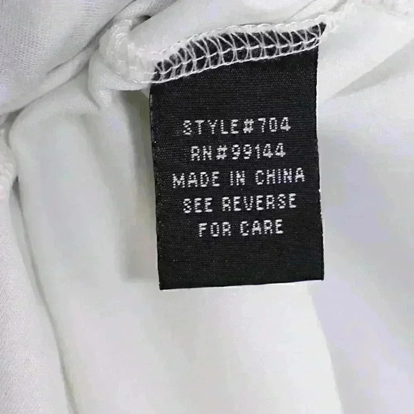 Lapis Size L Circle Print Black and White Pull On Elastic Drawstring Waist Maxi - Picture 10 of 11